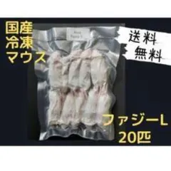 送料無料 冷凍マウスファジー30匹 - メルカリ