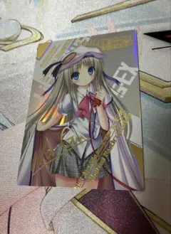 リトルバスターズ 能美クドリャフカ Na-Ga SSP箔押しサイン - メルカリ