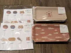 3Coins スリコ節分ピック、トレーセット