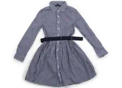 【美品】ラルフローレン ストライプ シャツワンピース