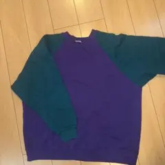 JERZEES 3X トレーナー 紫・緑