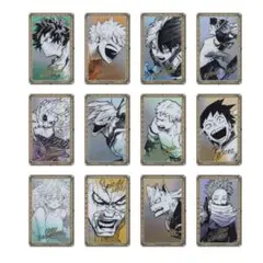 ヒロアカ原画展 箔押しクリアカードコレクション