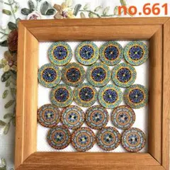 no.661 ウッドボタン