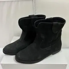 ショートブーツ スエード素材　Lサイズ（23.5〜24cm）