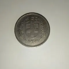 【スイスフラン高騰！安全資産】✨レア収集5フラン 1フラン 1/2フラン✨ スイスフラン硬貨 5フラン(1973) 1フラン(1985) 5ラッペン(1931