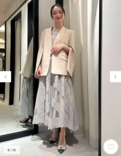 レースパッチワークドレス　グレースコンチネンタル