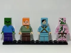 LEGO/マインクラフト ミニフィグ4体セット
