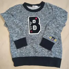 新品未使用　DOUBLE.B 　Bくん トレーナー 120cm グレー