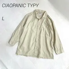CIAOPANIC TYPY コットンリネンシャツ　七分袖　胸ポケット　春夏のサムネイル