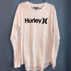 Hurley 長袖カットソー ホワイト 星柄プリント Mサイズ