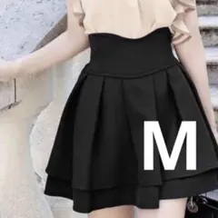 ミシェルマカロン　黒　ブラック　スカート