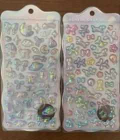 ボンボンドロップシール　わんわんボンボン　ばるーんボンボン　churukira