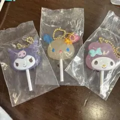 サンリオキャラクターズ カラフルキャンディーチャーム　マイメロ ウサハナ クロミ