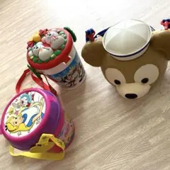 ディズニーランド　ポップコーンバケット　ダッフィー他　計3個セット