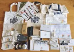 嵐のワクワク学校 バッグ 水筒 ランチボックス パスケース 他 グッズまとめ売り