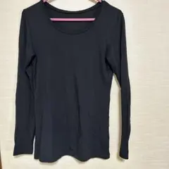 HEATTECH EXTRA WARM 黒 長袖Tシャツ M