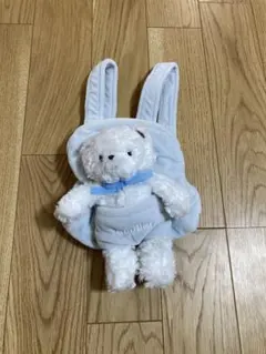 familiar うさぎのぬいぐるみ付きリュック