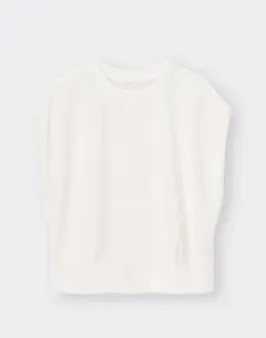 ループヤーンウエストタックT ホワイトM