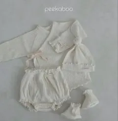 peekaboo 新生児用セレモニードレス 4点セットのサムネイル