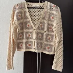 CEPO かぎ針風カーディガン
