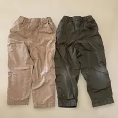 UNIQLO 裏フリース 暖かパンツ 2点セット