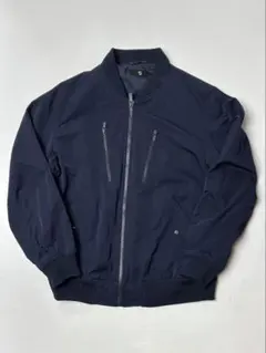 ユニクロ　+J ジルサンダー　オーバーサイズブルゾン　L ネイビー　MA-1