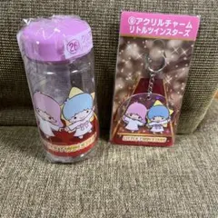 新品★サンリオキャラクター大賞　当りくじ　リトルツインスターズ　ボトル　チャーム