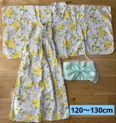 浴衣　セパレート　女の子　120〜130