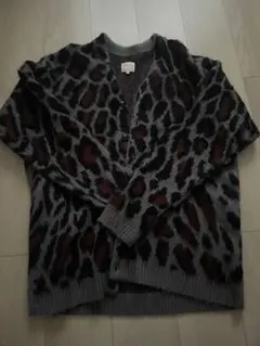 未使用新品！21AW Penneys レオパード ヒョウ柄 カーディガン 未使用新品！21AW Penneys レオパード ヒョウ柄 カーディガン