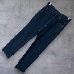 GU ハイウエスト ストーレート セミワイド ジーンズ 221-325250 S