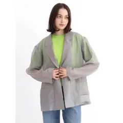 新品　今季　aga アーガ　シアージャケット　グレーのサムネイル
