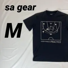 【sa gear】エスエーギア バスケットボール Tシャツ Mサイズ ネイビーのサムネイル
