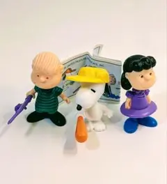 スヌーピー ピーナッツ ベルフィギュア セット グッズ レア 平成