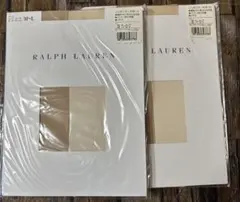 RALPH LAUREN ストッキング ティーローズM-L 2足セット