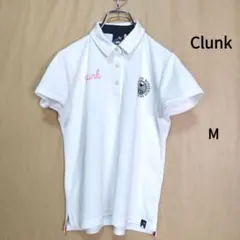 Clunk レディース白ポロシャツ サイズM