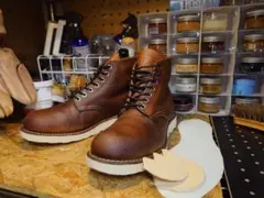 ②RED WING レッド ウィング 9111サイド羽刻印8.5D 11年のサムネイル