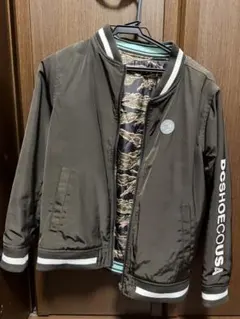 DC SHOE CO. USA 迷彩ジャケット　スタジャン　スカジャン