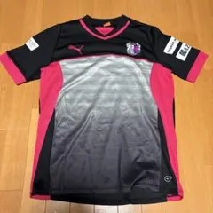 2019セレッソ大阪半袖トレーニングシャツPuma Black-CR Pink