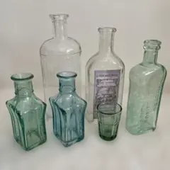 ガラスボトルセット