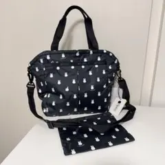 レスポートサックミッフィーショルダー2Wayトートバッグポーチ付き