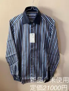 新品未使用 NARACAMICIE クレリックストライプシャツ S