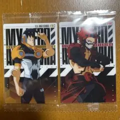 僕のヒーローアカデミア ヒロアカ ウエハース 3 カード 切島鋭児郎 瀬呂範太
