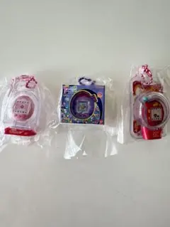 たまごっち おかしなたまごボーロっち3 桃色 ビーズれっど パープルスカイ