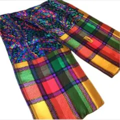 イヴサンローラン　ストール　ショール　ビンテージ　Saint Laurentのサムネイル