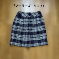 NOLLEY'S sophi チェック　ノーリーズ　ソフィ　タイトフレア　38のサムネイル