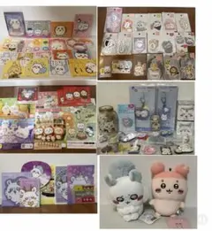 ちいかわ ハチワレ うさぎ モモンガ ステッカー クリアファイル