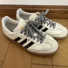 【希少品】adidas アディダス SAMBA OG W 23.5 オフホワイト