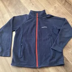 モンベル フリース　小さめ130 紺色