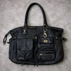 牛革 レザーバッグ vintage achieve 00s y2k
