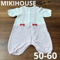 カバーオール 50〜60 七分袖 ミキハウス ベビー服 - メルカリ